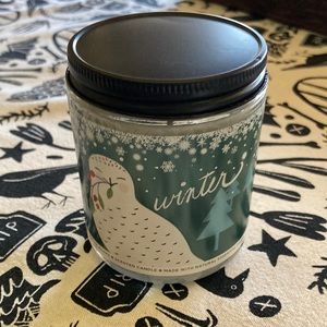 BBW Single-wick Mason Jar Candle in Winter